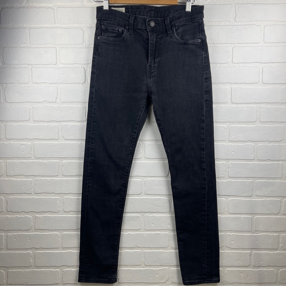 Levi's 510 Black Skinny Jeans Premium Fit mens 30 x 29 streetwear neutral casual - Picture 1 of 9